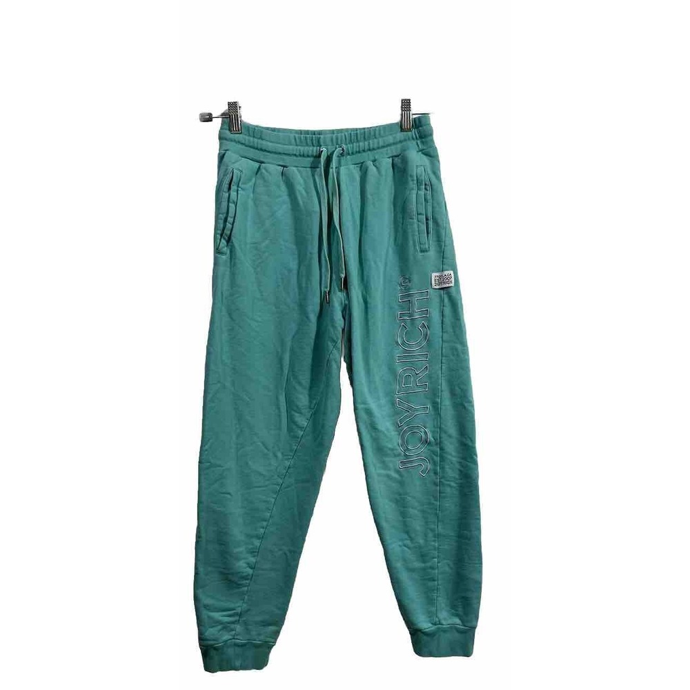 Joy Rich Women's Mint Green Sweat Pants with Pockets Drawstring SZ L